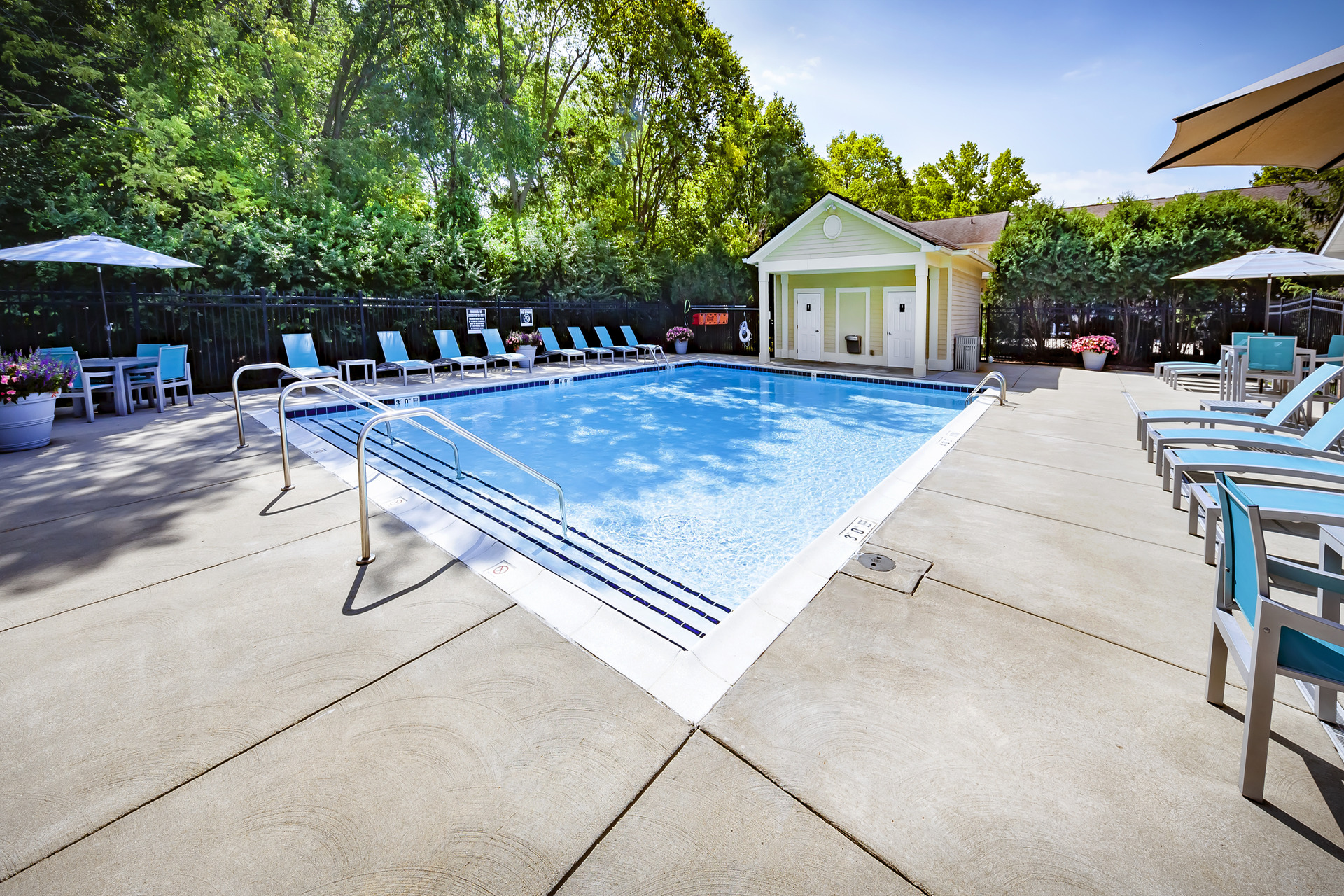 Main Street on the Monon Swimming Pool